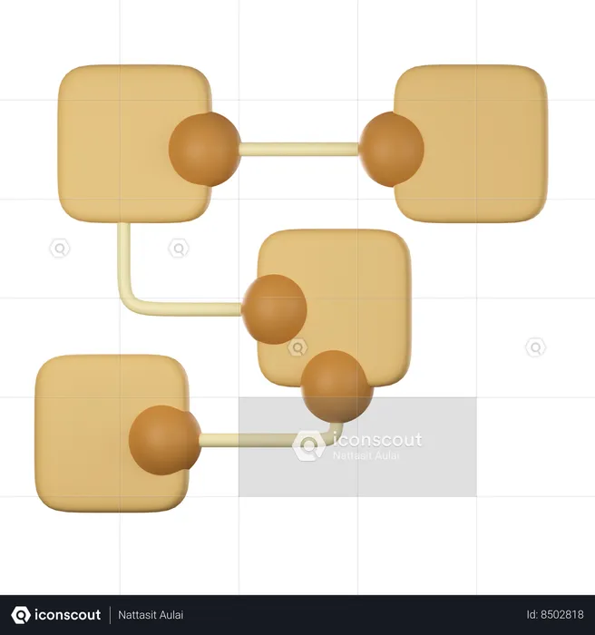 Transferência de dados  3D Icon