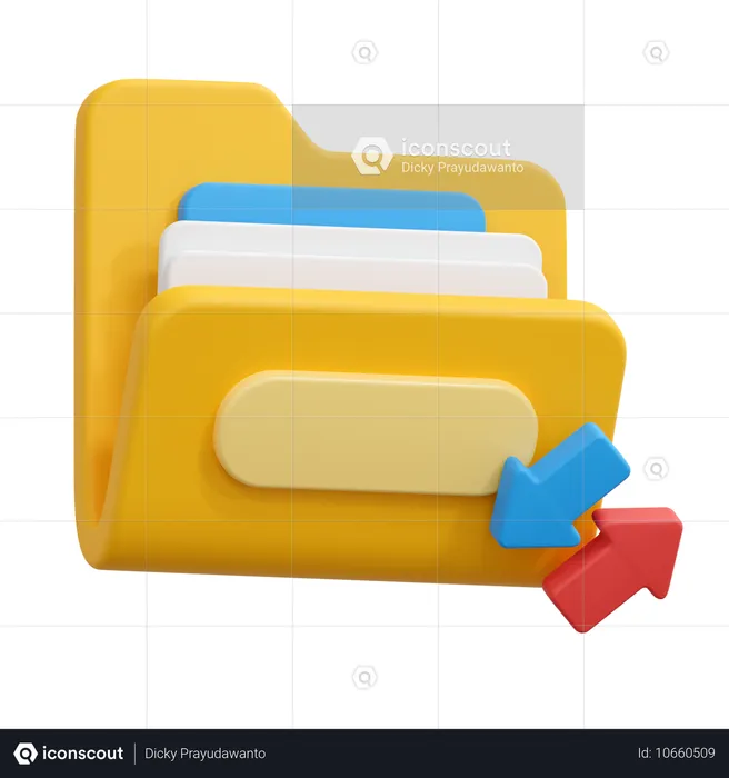 Transfermappe  3D Icon