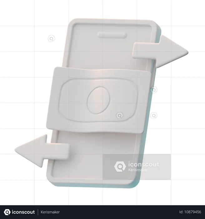 Transfert d'argent  3D Icon