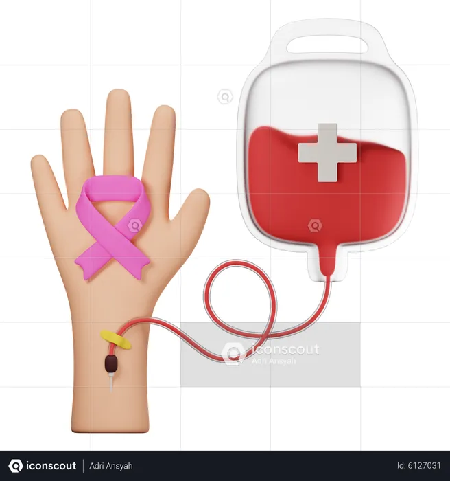 Transfusion  3D Icon