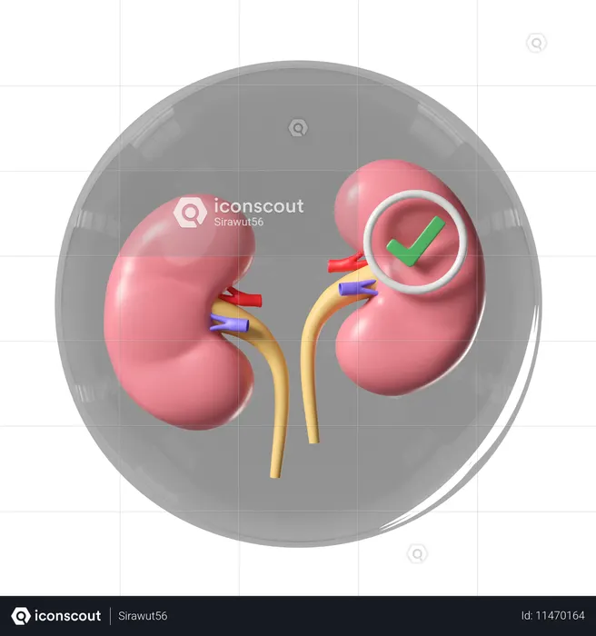 Transparent  3D Icon