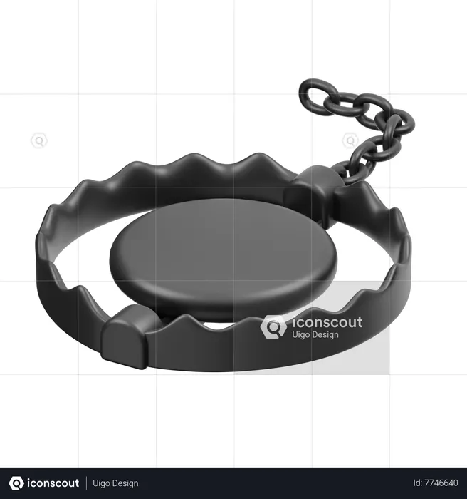 Trap  3D Icon