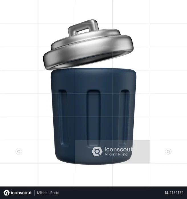 Trash  3D Icon