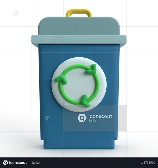 Trash  3D Icon