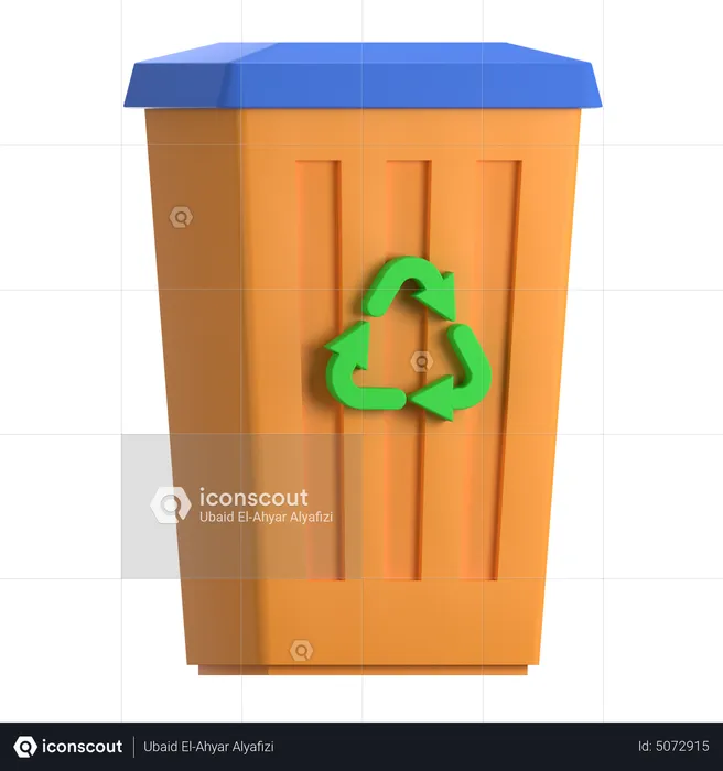 Trash  3D Icon