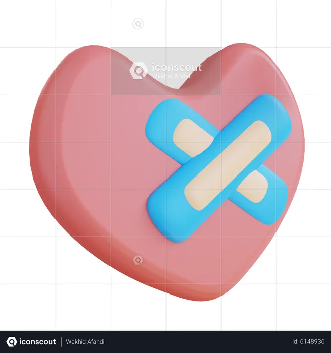 Tratamiento del corazon  3D Icon