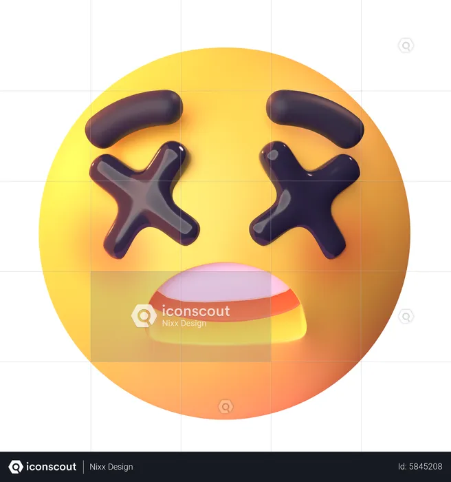 Traurig Emoji 3D Icon