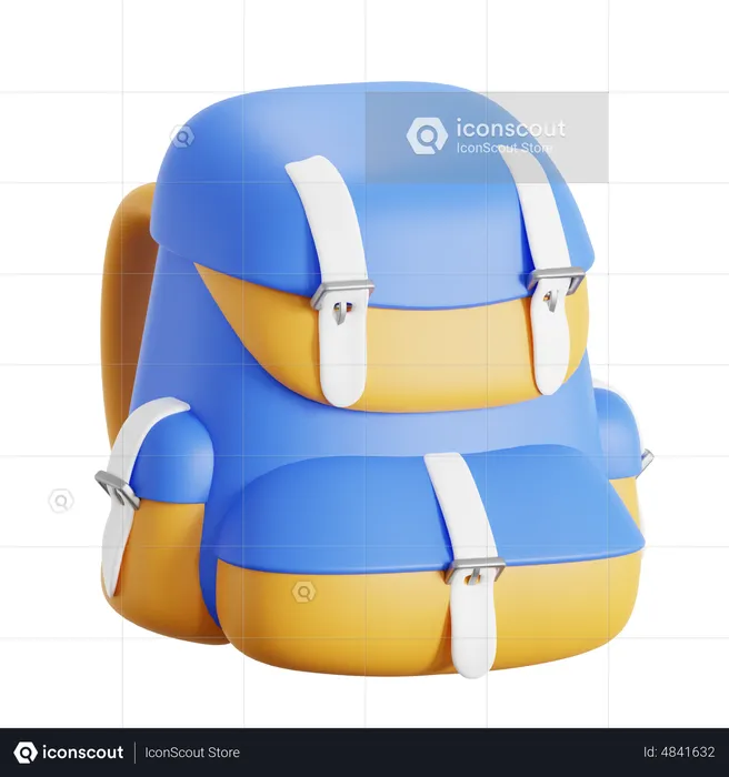 Travel Backpack  3D Icon