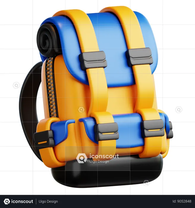 여행 가방  3D Icon