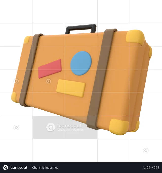 Travel bag  3D Illustration