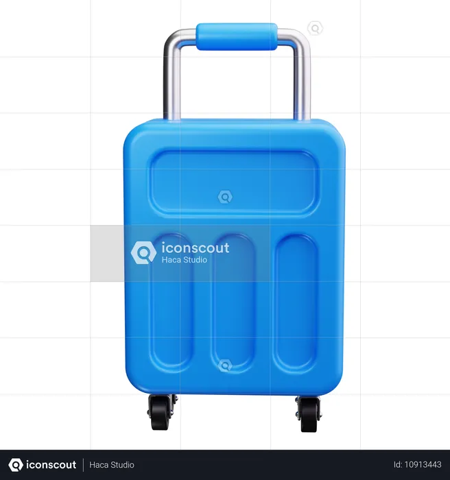 Travel Bag  3D Icon