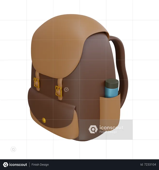 Travel Bag  3D Icon