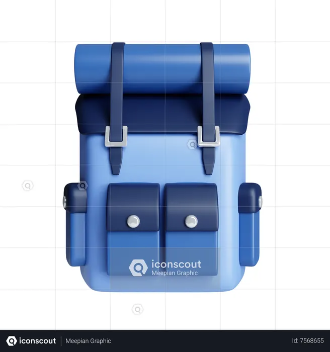 Travel Bag  3D Icon