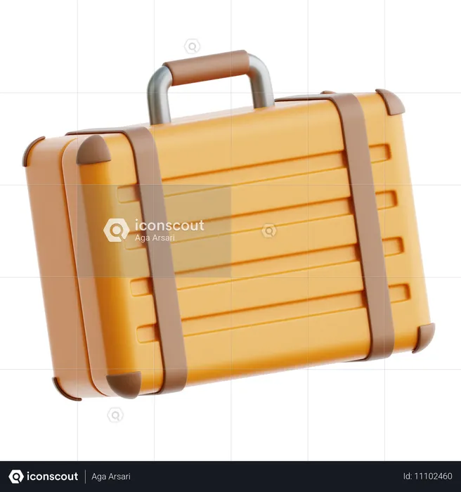 Travel Bag  3D Icon