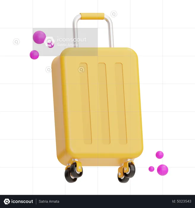 Travel Bag  3D Icon