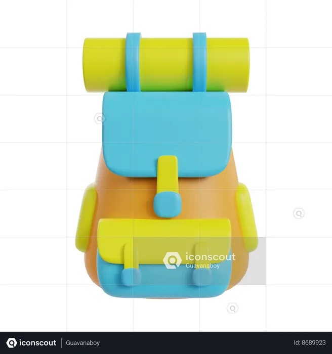Travel Bag  3D Icon