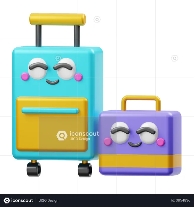 Travel Bag  3D Illustration