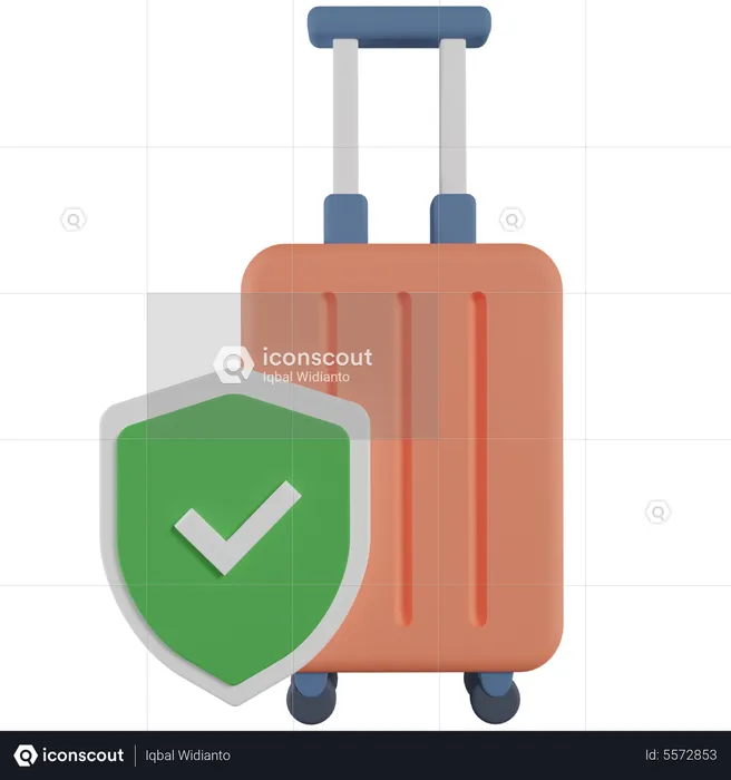 Travel insurance  3D Icon