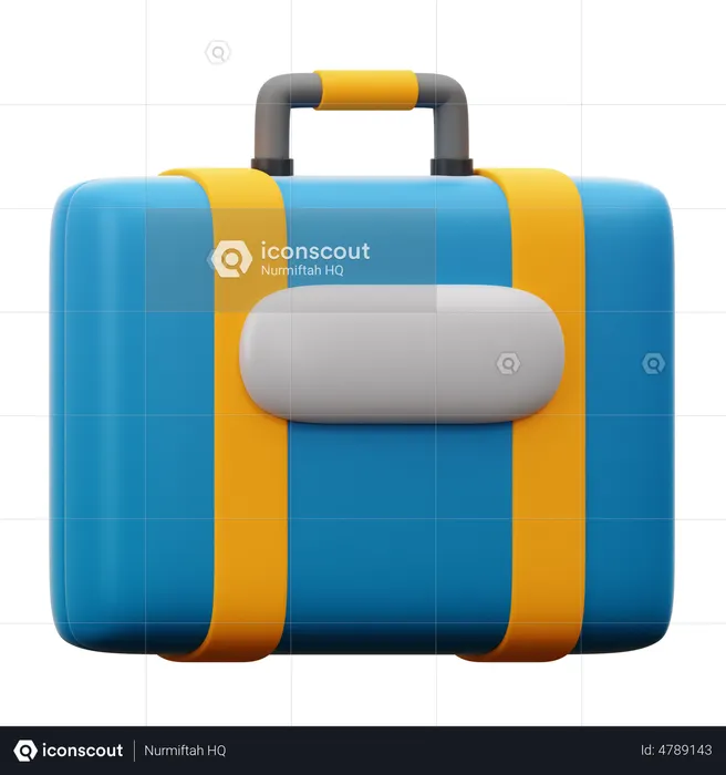 Travel Luggage  3D Icon