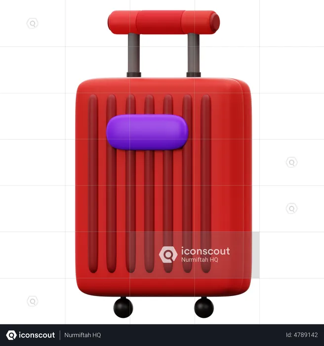 Travel Luggage  3D Icon