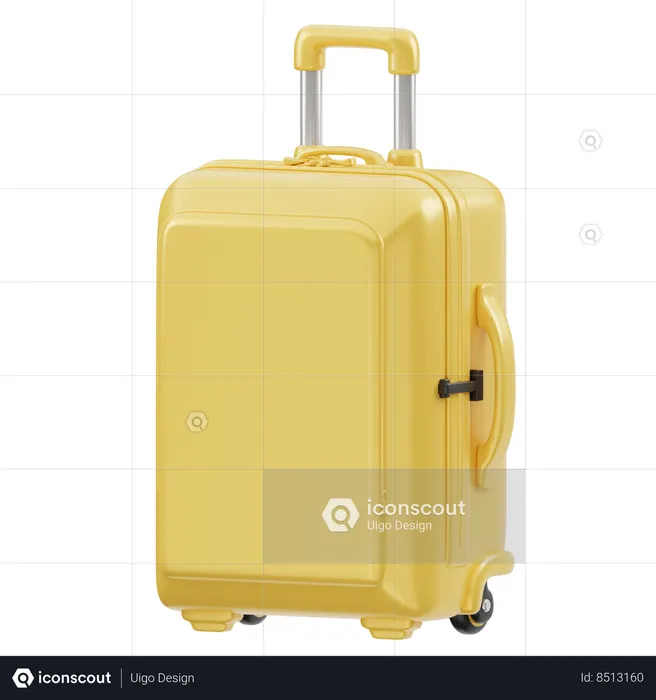 Travel Luggage  3D Icon