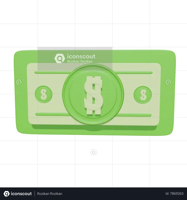 Travel Money  3D Icon