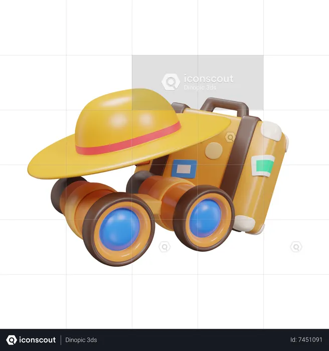 Travel Prop  3D Icon