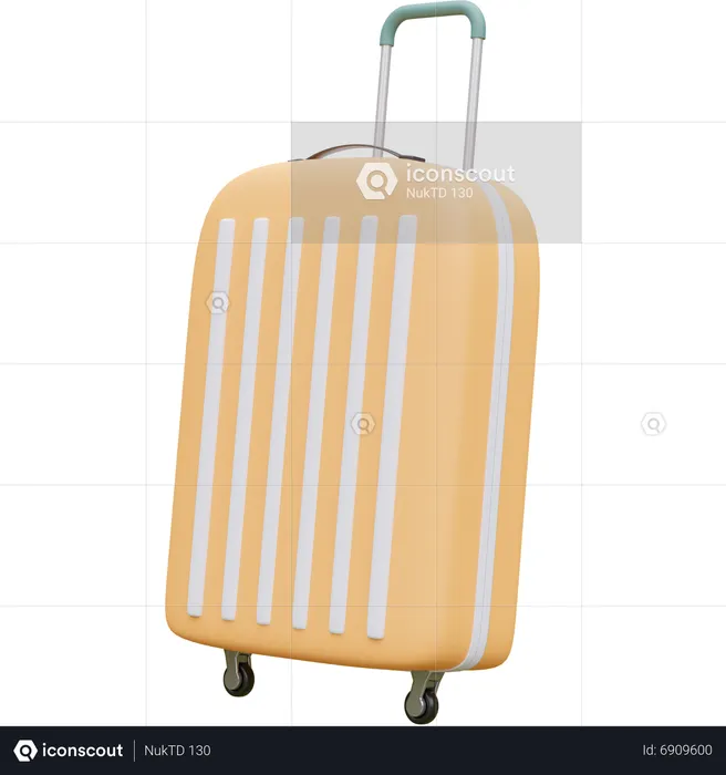 Traveling Bag  3D Icon