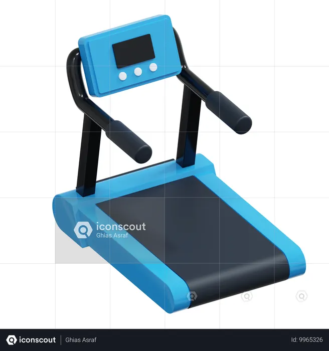 Treadmill  3D Icon