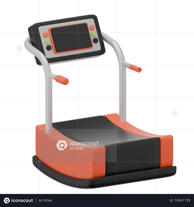 Treadmill  3D Icon