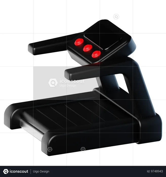 Treadmill  3D Icon