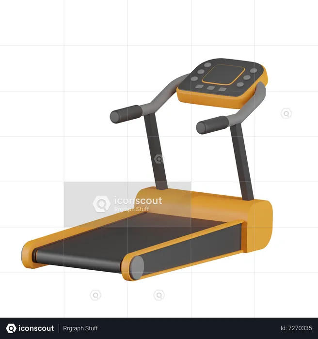 Treadmill  3D Icon