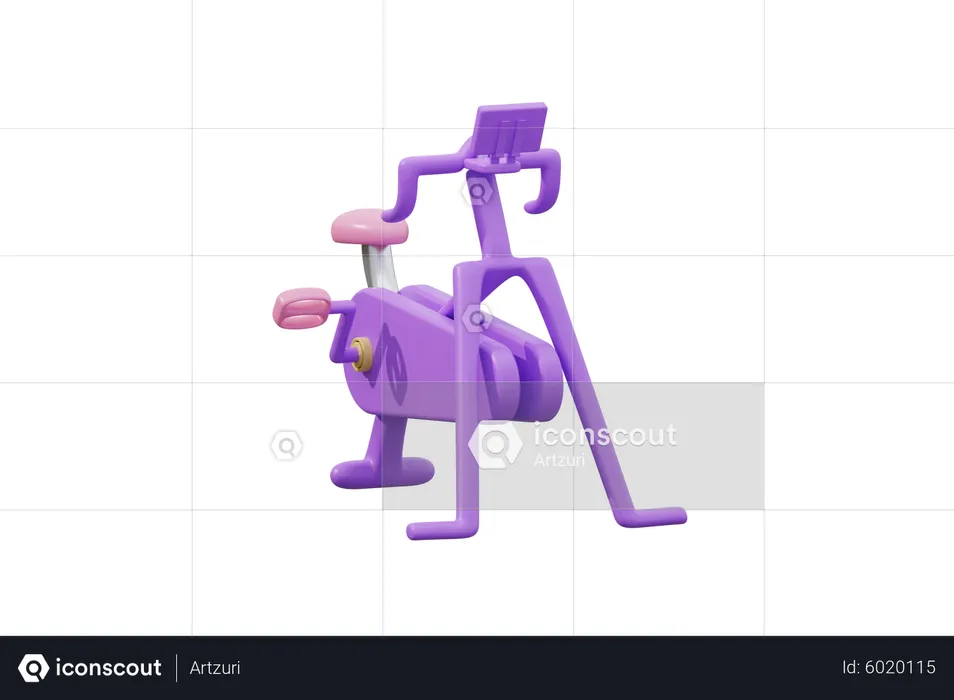 Treadmill  3D Icon