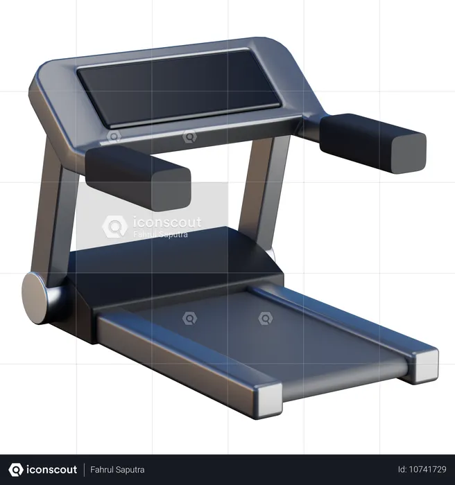 Treadmill Machine  3D Icon