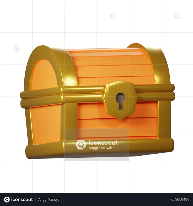 Treasure Box  3D Icon