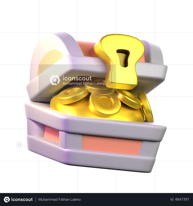 Treasure Chest  3D Icon