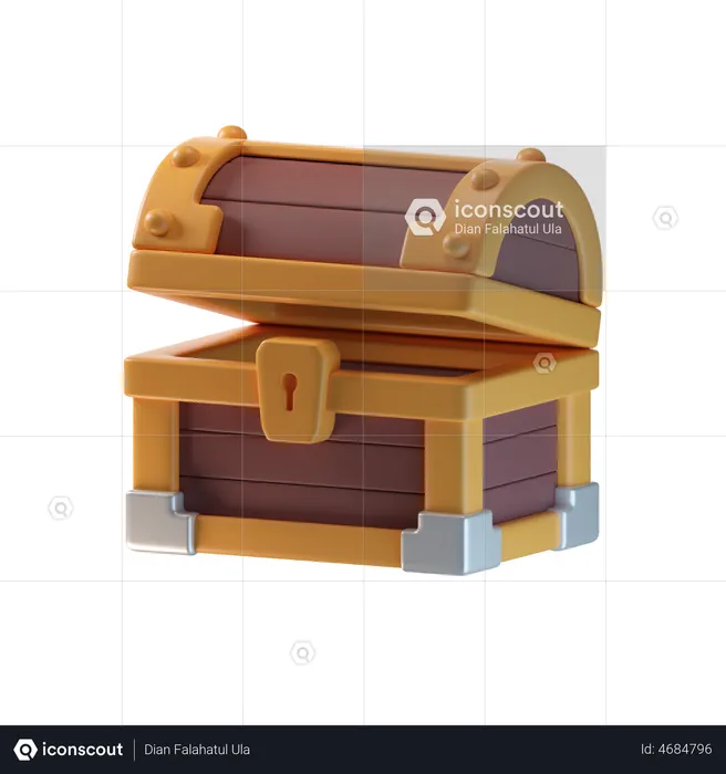 Treasure Chest  3D Icon