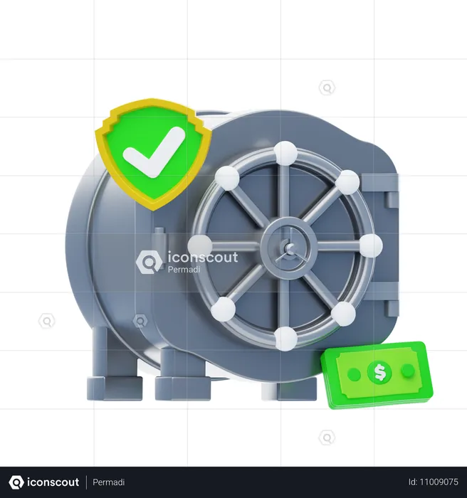 Treasury Management  3D Icon