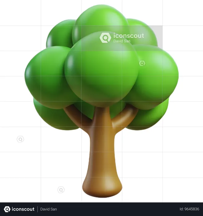 Tree  3D Icon