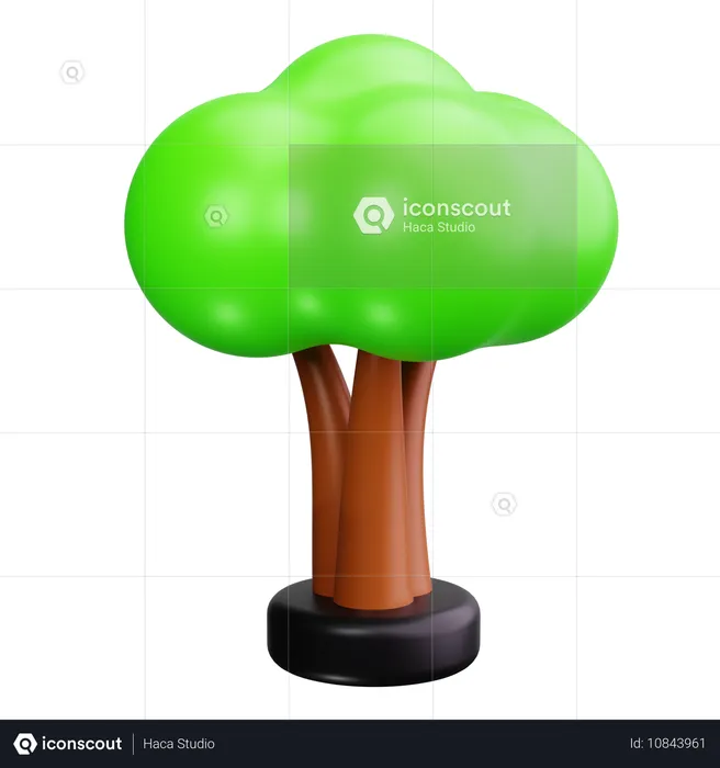 Tree  3D Icon