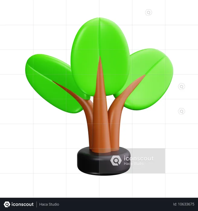 Tree  3D Icon