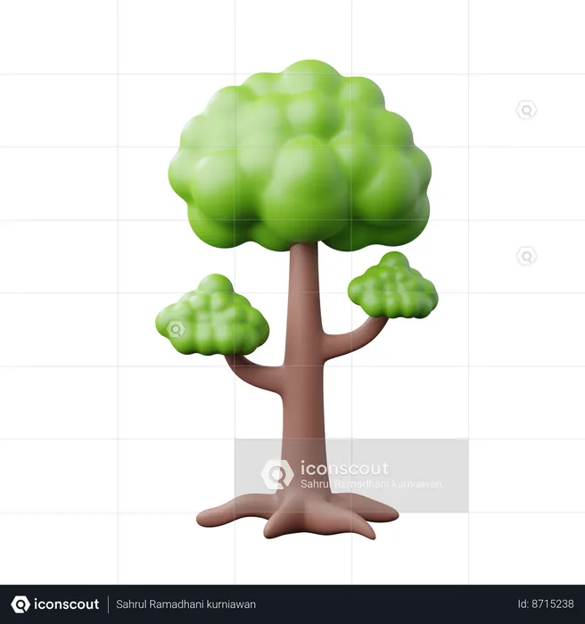 Tree  3D Icon