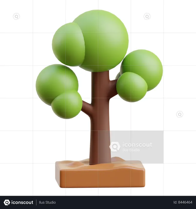 Tree  3D Icon