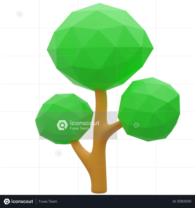 Tree  3D Icon