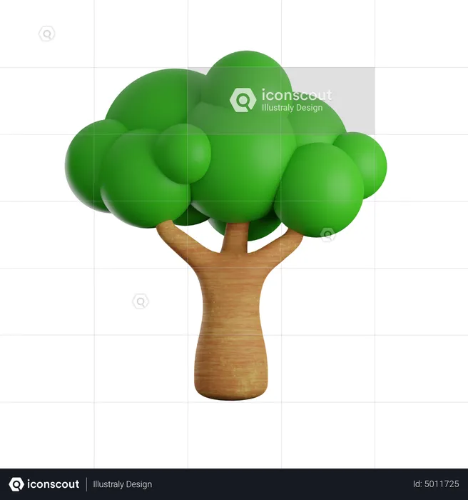 Tree  3D Icon