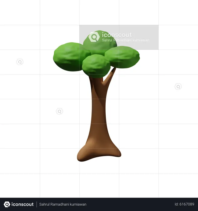 Tree  3D Icon