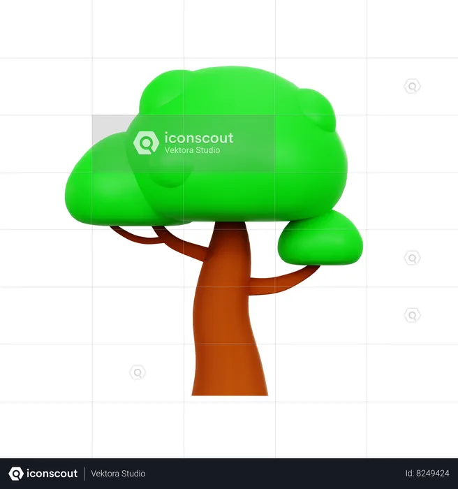 Tree  3D Icon