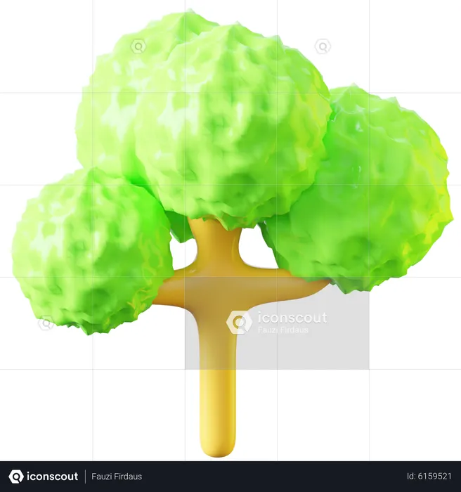 Tree  3D Icon