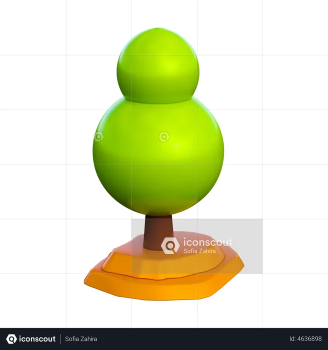 Tree  3D Illustration