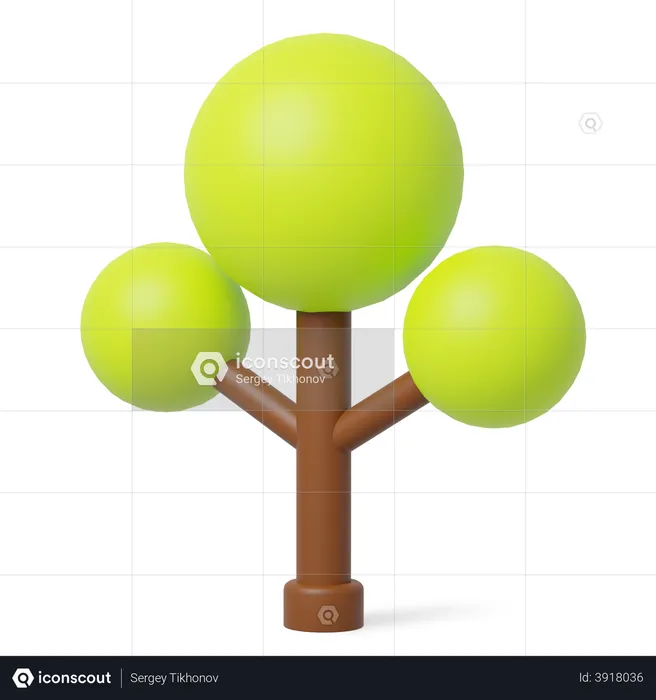 Tree  3D Illustration